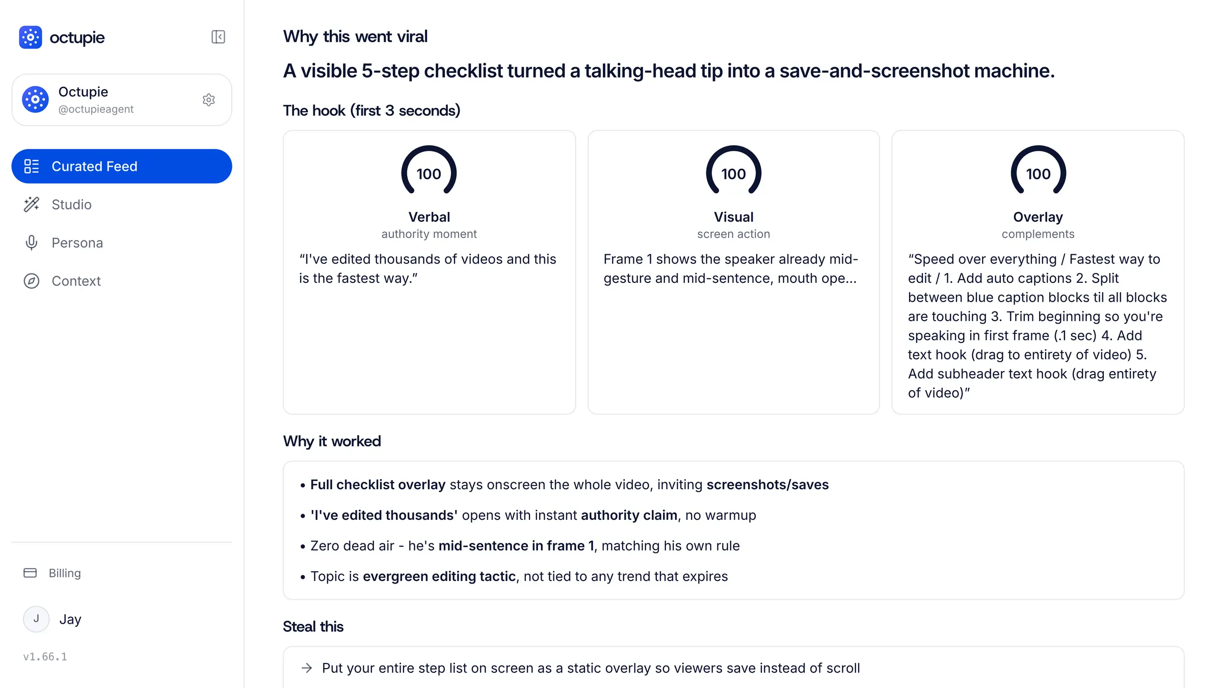 An Octupie breakdown: the hook scored three ways, why it worked, and what to steal An Octupie breakdown: the hook scored three ways, why it worked, and what to steal