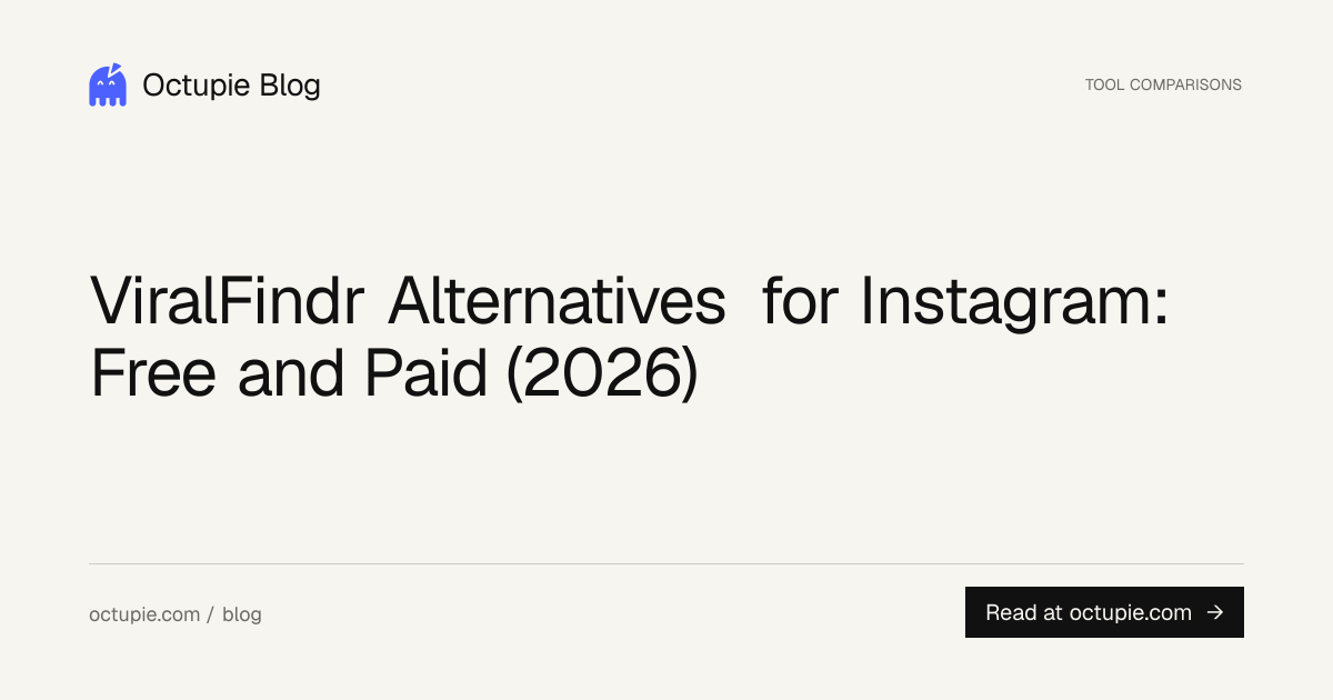ViralFindr Alternatives for Instagram: Free and Paid (2026)