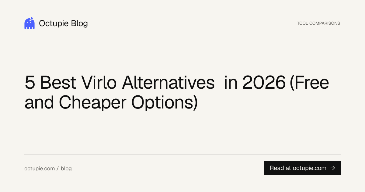 5 Best Virlo Alternatives in 2026 (Free and Cheaper Options)